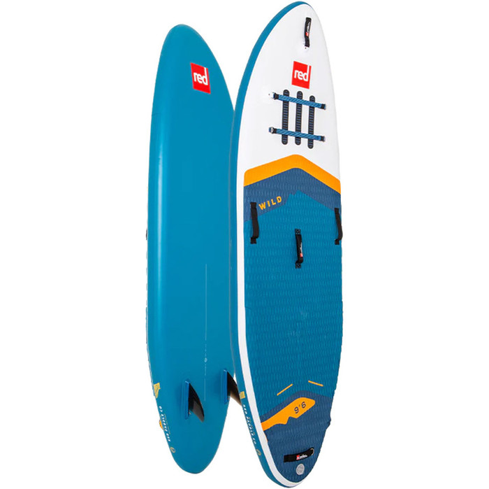 2024 Red Paddle Co 9'6'' Wild MSL Stand Up Paddle Board, Bag & Pump 001-001-005-0057 - Blue